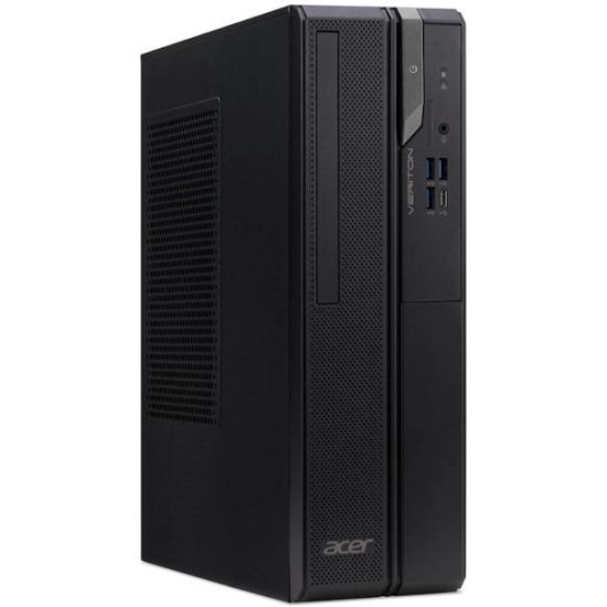 صورة جهاز أعمال مكتبي Acer Veriton X2722G تاور مدمج SFF - معالج Intel Core i7-14700 الجيل الرابع عشر، رام 8GB DDR5، تخزين 512GB M.2 PCIe NVMe SSD، Wi-Fi وبلوتوث، مزود طاقة 180W Bronze (ضمان 3 سنوات)