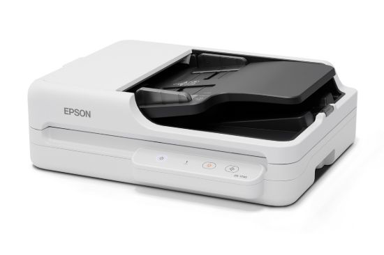 Picture of Epson DS-1730 Flatbed Color Duplex Document Scanner - A4, 60-Sheet ADF, 30ppm Scan Speed, 60ipm Duplex Scanning, OCR Support