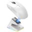 Picture of ATTACK SHARK V3 PRO Tri-Mode Wireless Gaming Mouse - White, with RGB Charging Dock