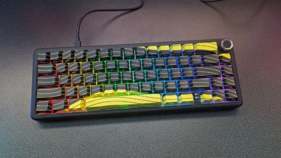 Picture of ATTACK SHARK X65 HE 65% Wired Magnetic Gaming Keyboard - Black