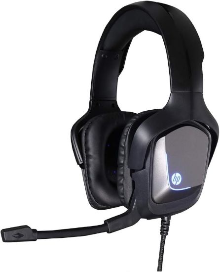 صورة سماعة قيمنق سلكية HP H220GS مع ميكروفون وصوت ستيريو