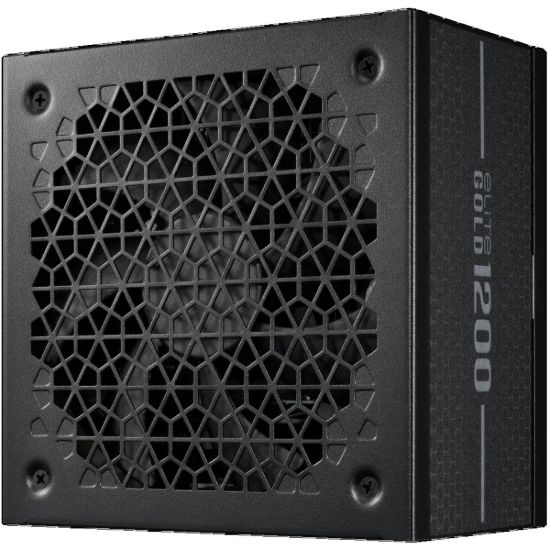 صورة مزود طاقة Cooler Master Elite Gold 1200 بقدرة 1200W معياري بالكامل بشهادة 80 Plus Gold - ATX 3.1 موصل (12V-2x6) PCIe 5.1