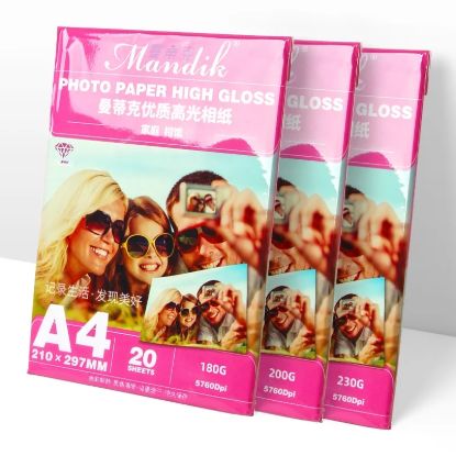 Mandik 230gsm A4 photo paper package