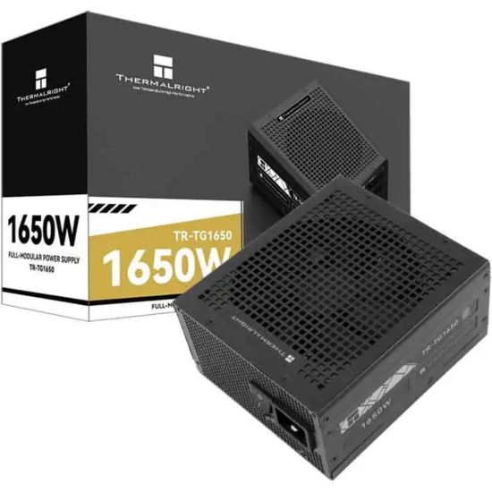 Picture of Thermalright TG-1650 Gold 1650W ATX 3.0 PCIe 5.0 (12VHPWR) 80 Plus Gold Full Modular Power Supply - Smart Fan