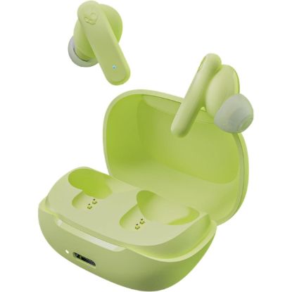 Picture of Skullcandy Smokin True Wireless Buds (Bluetooth 5.2) - In-Ear Earbuds w/ Mic, 20 Hours Total Battery + Rapid Charge Case, Water & Dust Resistant, Call & Media Controls & EQ, Matcha