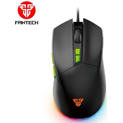 Picture of FANTECH PHANTOM II VX6 RGB Optical Wired Gaming Mouse - Black, 7200 DPI, 7 Programmable Buttons
