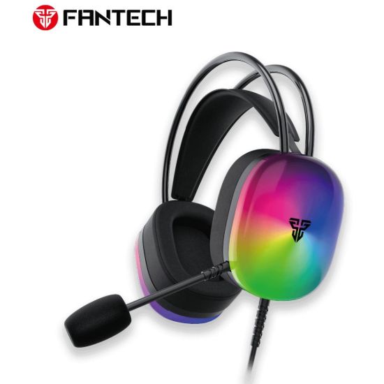Picture of Fantech AURORA HG29 RGB 7.1 Wired USB Virtual Surround Sound Gaming Headset - Clear Sound & Deep Bass, Omnidirectional Mic, Easy Volume Control