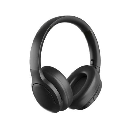 Picture of FANTECH GO TUNE WH06 Wireless Headphone - Comfortable & Elegant Design, Dual Connection (Bluetooth 5.3 + 3.5mm Audio), Up to 20 Hours Battery, Gun Black