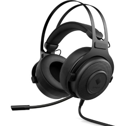 Picture of HP OMEN Blast Wired Professional Gaming Headset - Black, 7.1 Surround Sound, 360° Spatial Audio, Unidirectional Built-In Mic, OMEN Audio Lab Control, Multi-Platform PC/Xbox One/PS4
