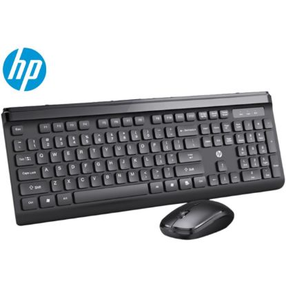 Picture of HP CS500 Kit Office Combo 2-in-1 Wireless (2.4GHz) - Silent Slim Design Full-Size Keyboard & Up to 1600 DPI Mouse, Arabic Layout, for Windows
