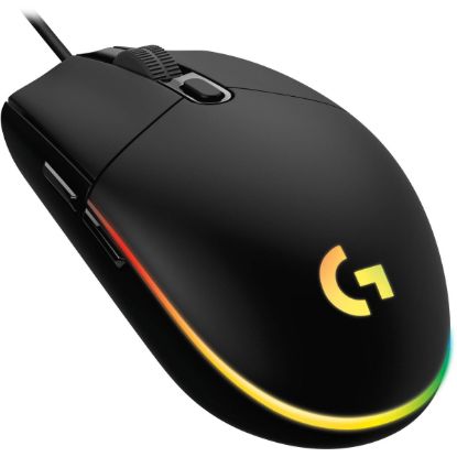 Picture of Logitech G102 Customizable Wired RGB Gaming Mouse - 6 Programmable Buttons, Gaming-Grade Sensor, 8000 DPI, Lightweight, Black