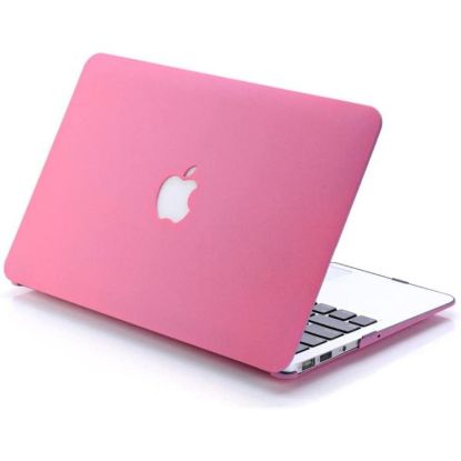 Picture of COTECi MB-086-TP Frosted MacBook Shell Case - Transparent Pink, for MacBook Neo 13"