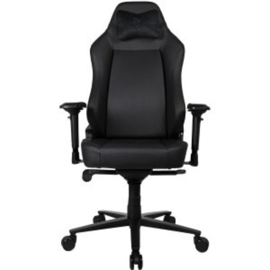 Picture of Arozzi Vernazza Soft PU Leather Ergonomic Office & Gaming Chair - High Backrest, Recliner, Swivel, Tilt, Rocker, Adjustable Height, Adjustable Lumbar & Neck Support, Black