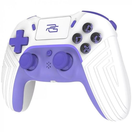 Picture of Proove Gaming Skadi Wireless Gamepad - Compatible with PlayStation 4, PC, Android, White/Purple