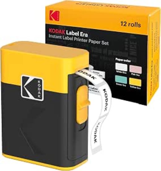 Picture of KODAK Label ERA M50 CRGM056 Sticker Label Refill - 12 Rolls