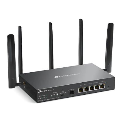 Picture of TP-Link Omada ER706WP-4G AX3000 Wi-Fi 6 4G+ Cat6 Gigabit VPN Gateway with 4-Port PoE+