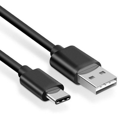 Picture of ACEFAST C2-04 3A USB-A to USB-C Silicone Charging Data Cable - 1.2m, Black