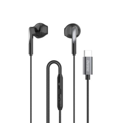 صورة سماعات قيمنق داخل الأذن Lenovo Legion E510 بإضاءة RGB - USB-C، صوت محيطي 7.1، صوت عالي الدقة Hi-Res، وحدة تحكم داخل السلك بإضاءة RGB، متوافقة مع الكمبيوتر والتابلت والهاتف