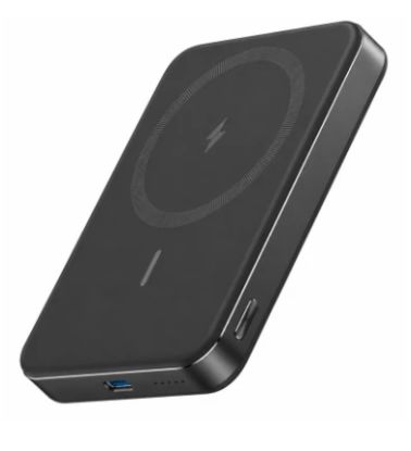 صورة باور بانك Anker Nano (MagGo, Plus) بسعة 10000 مللي أمبير وقدرة 30 واط Qi2 - أسود