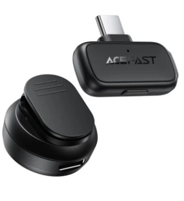 Picture of ACEFAST R7 2.4GHz USB-C Wireless Lavalier Microphone - Black
