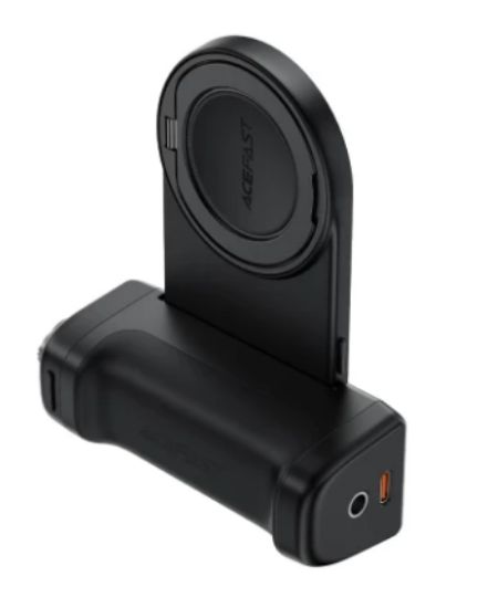 Picture of ACEFAST E71 5000mAh 22.5W Magnetic Phone Grip Handle - Black