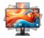صورة شاشة مكتبية MSI Pro MP245PG E14 مقاس 24 إنش IPS بدقة Full HD، 144 هرتز، 1ms، دعم AdaptiveSync، منافذ HDMI وDisplayPort وVGA، سماعة، حامل قابل للتعديل