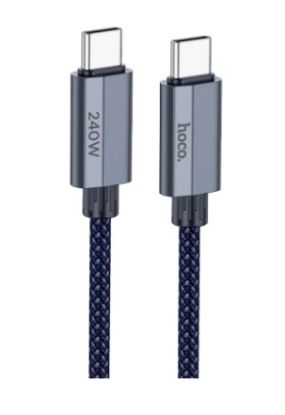 Picture of HOCO U134 Primero 240W USB-C to USB-C PD 3.1 Cable 1.8m - Dark Blue