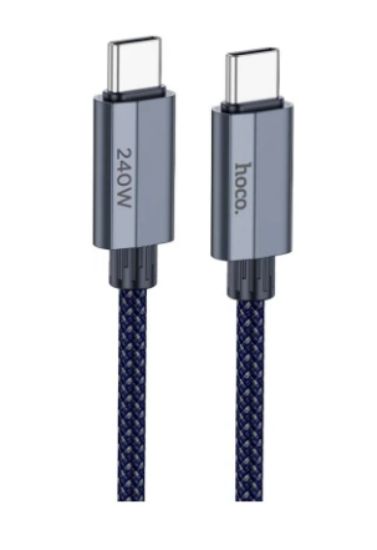 Picture of HOCO U134 Primero 240W USB-C to USB-C PD 3.1 Cable 1.8m - Dark Blue