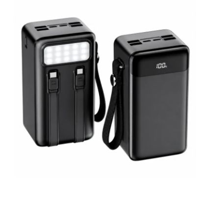 Picture of ACEFAST M50 30000mAh 22.5W Fast Charging Power Bank with Cable - Black