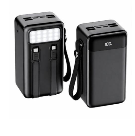 Picture of ACEFAST M51 50000mAh 22.5W Fast Charging Power Bank with Cable - Black