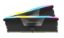 صورة كت رام CORSAIR VENGEANCE RGB سعة 96GB (2x48GB) DDR5 بسرعة 6400MT/s وتوقيت CL32 - أسود
