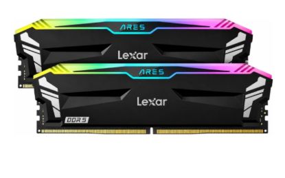 Picture of Lexar ARES RGB 32GB (2x16GB) DDR5 7200MT/s CL34 Desktop Memory Kit - Black