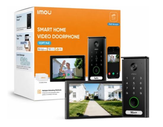Picture of IMOU VDP7 PoE 5MP Video Doorphone Kit with 7-inch Touch Screen
