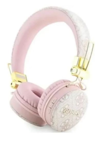 Picture of Guess GUBH704 Bluetooth 5.3 Wireless Headphones - Pink