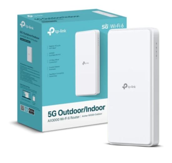 Picture of TP-Link Archer NX500-Outdoor 5G Router with SIM Slot, AX3000 IP66 Weatherproof Design, PoE Support, Full Gigabit Ports, EasyMesh Compatible