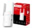 صورة موسع واي فاي MERCUSYS ME25BE بمعيار WiFi 7 طراز BE3600، منفذ جيجابت، وضع موسع ثنائي النطاق ونقطة وصول، هوائيين خارجيين